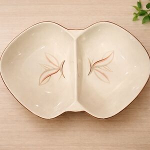 MINT New Condition Vintage MCM Winfield Porcelain "Dragon Flower" Serving Dish